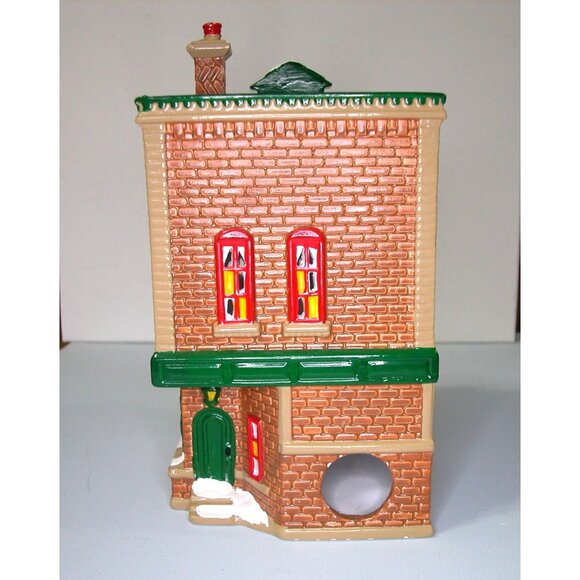 Department 56 Christmas Shop Village Lighted Holiday Decor Ceramic Building - Picture 3 of 9